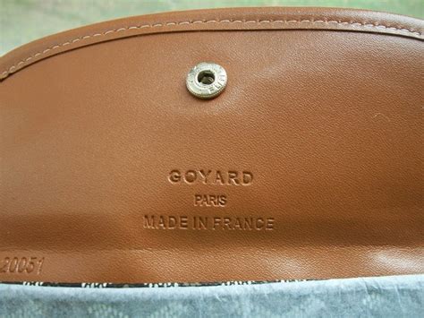 goyard saint fake|authentic goyard bags serial number.